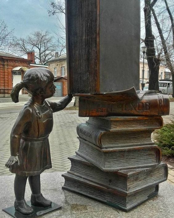 biblioteca de Taganrog, Rusia