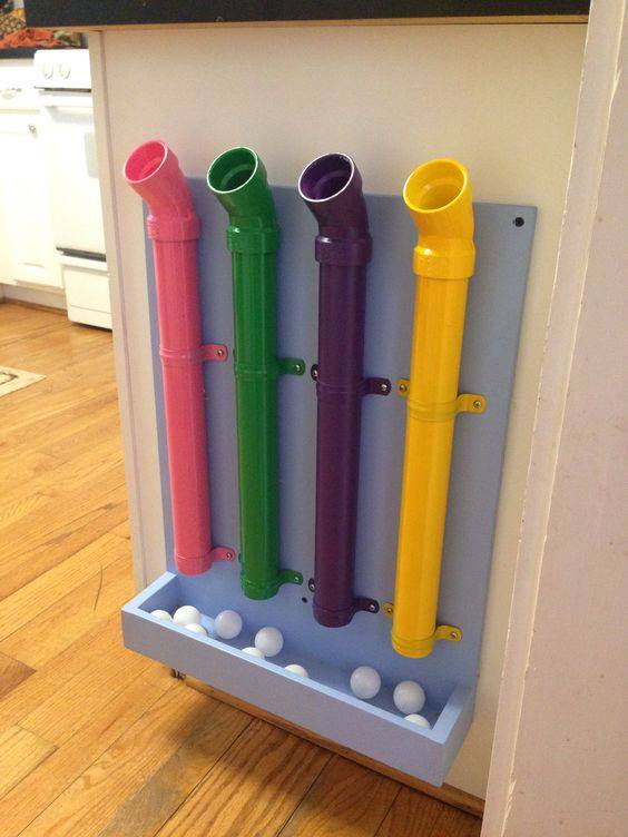 tubo das cores brinquedo para bebes