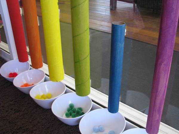 tubo das cores learning for kids