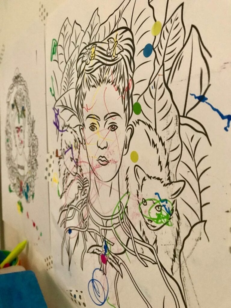 projeto de arte frida kahlo para criancas 13