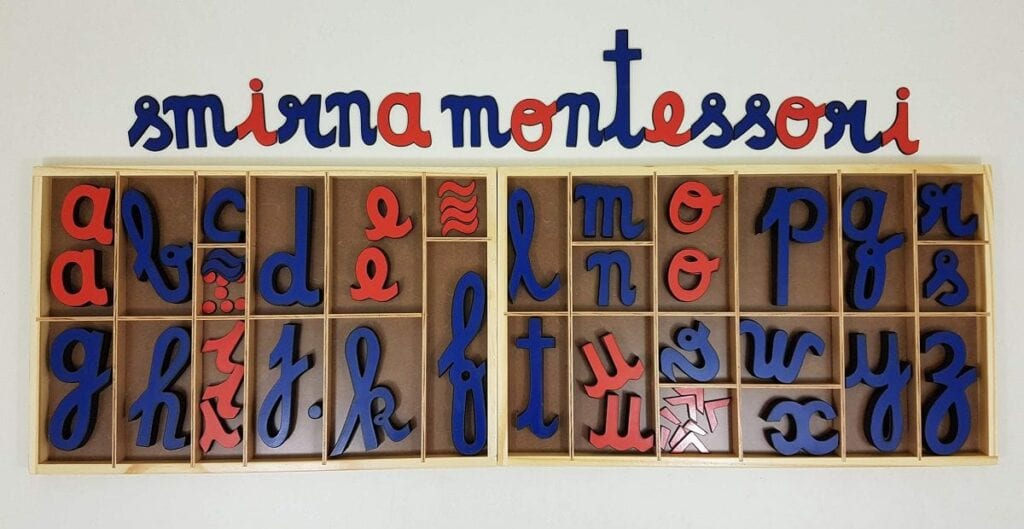 alfabeto movel montessori primeiro alfabetario