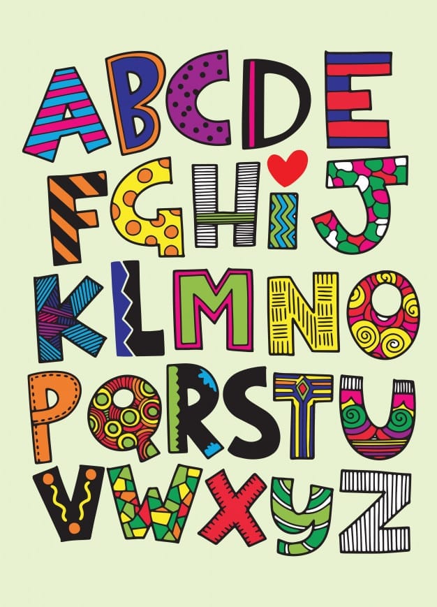 alfabeto romero britto 3