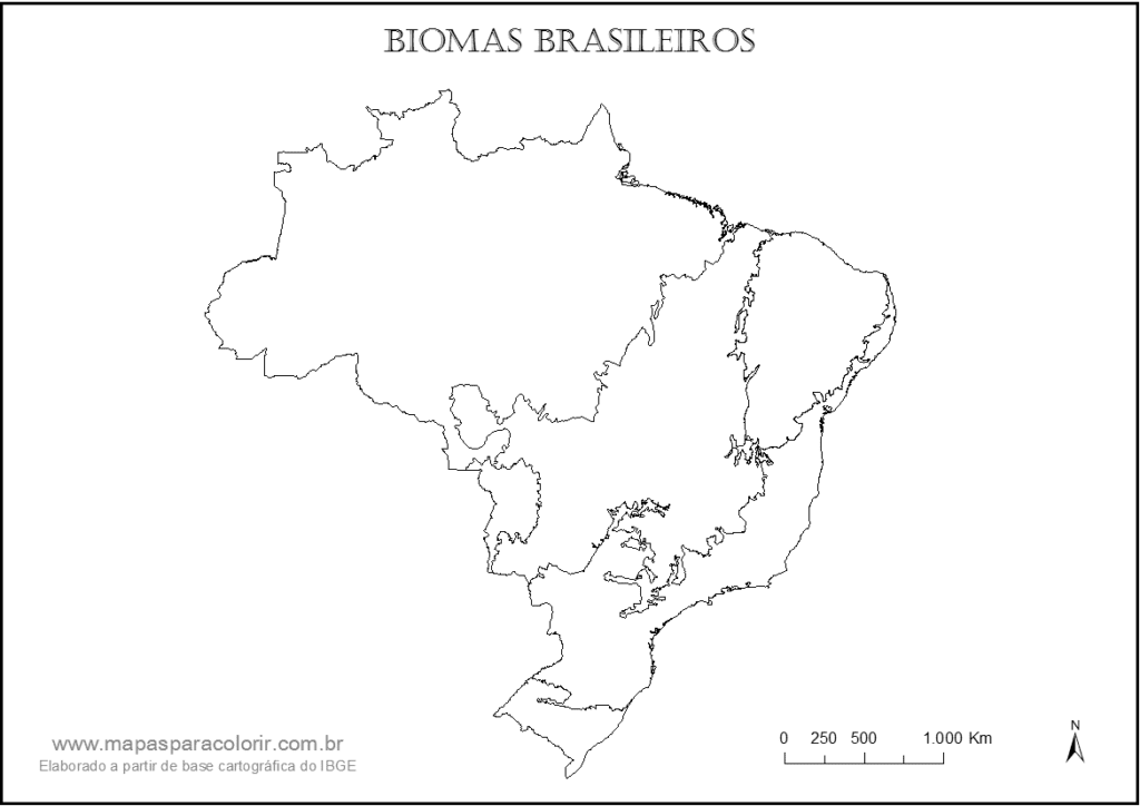 mapa do brasil biomas
