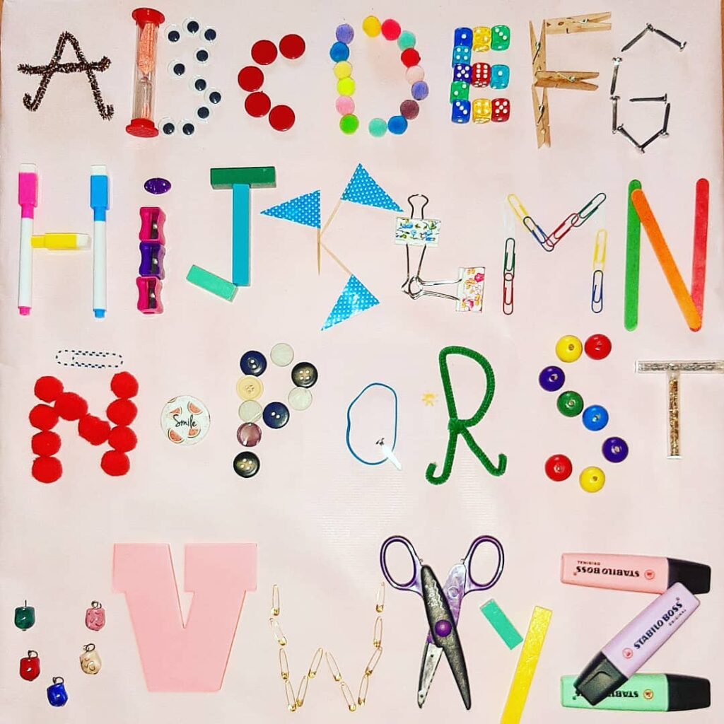 alfabeto criativo para alfabetizar
