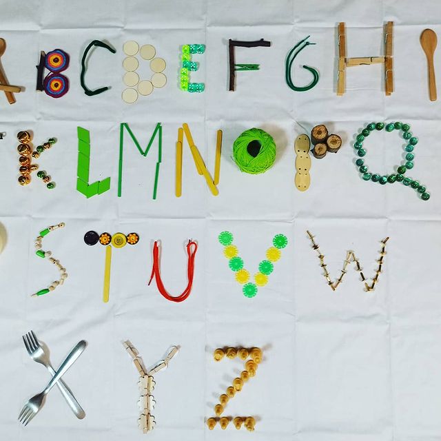 como ensinar o alfabeto