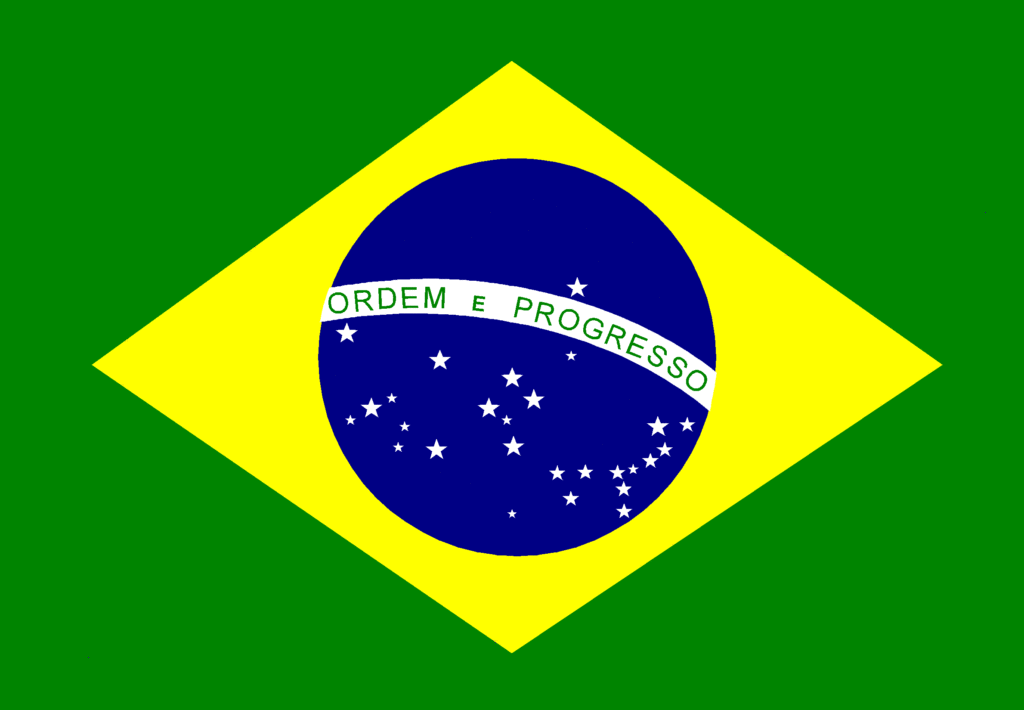 cores da bandeira do brasil