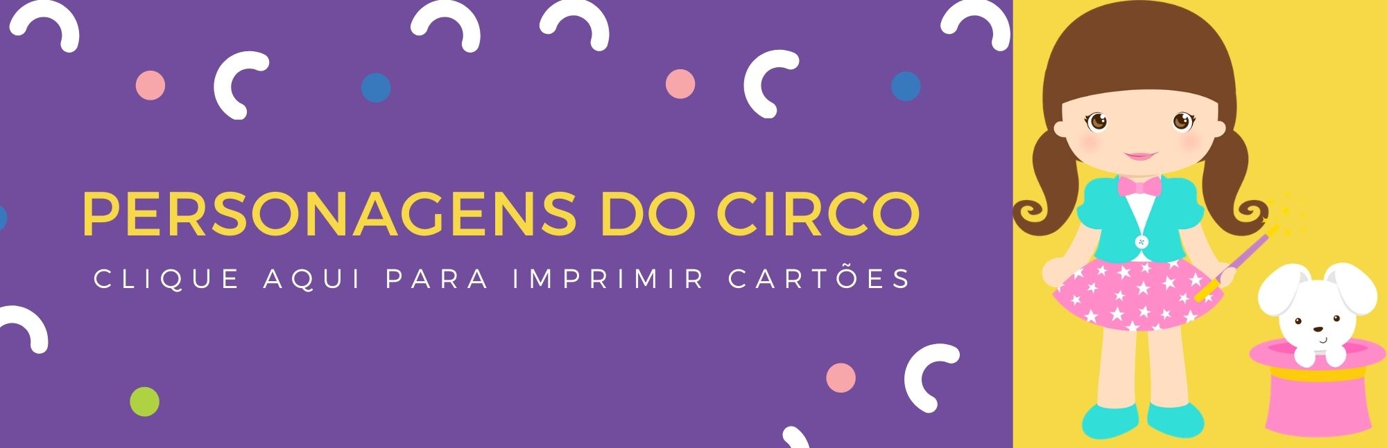 personagens do circo
